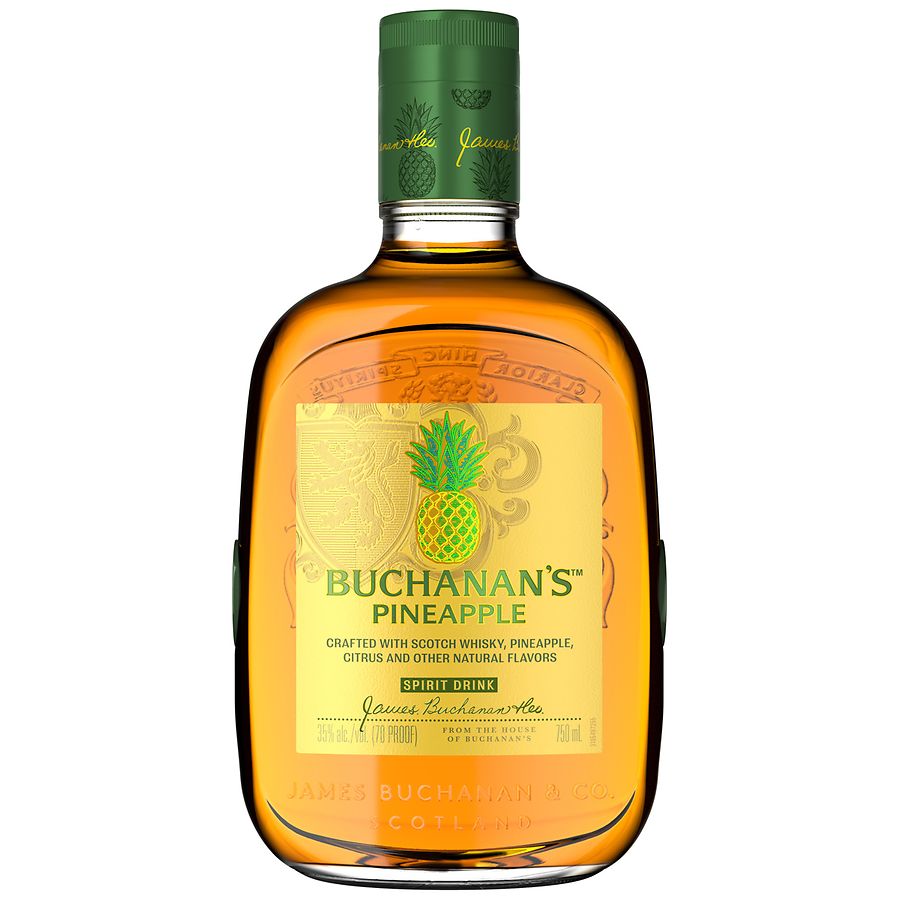 Buchanan's Scotch Whisky with Pineapple, Citrus, and Other Natural