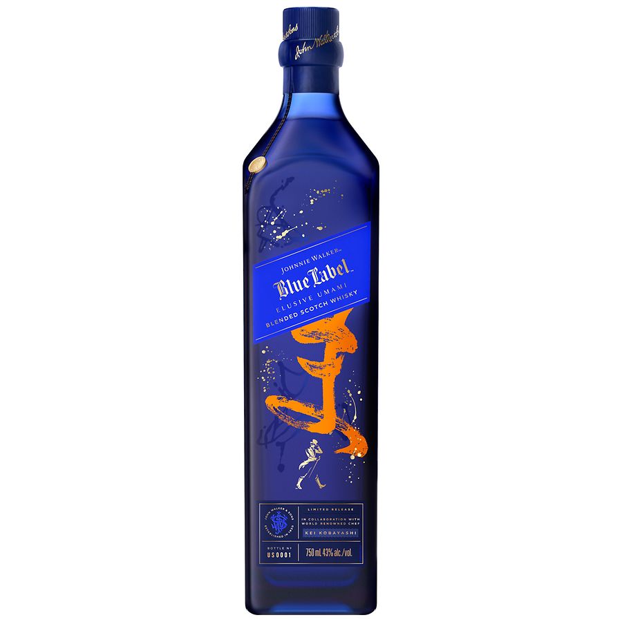 Johnnie Walker Blue Label Elusive Umami Blended Scotch Whisky