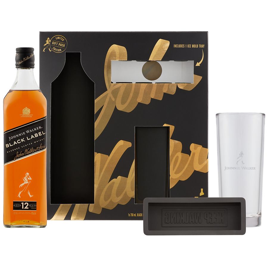 Johnnie Walker Black Label 12年 3本セット Johnnie Walker Black Label A Voice To Remember Gift Set W/ Voice