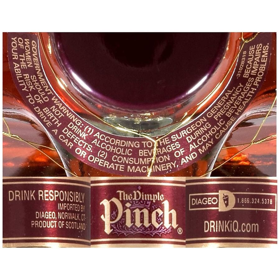 The Dimple Pinch 15 Year Old Blended Scotch Whisky | Walgreens