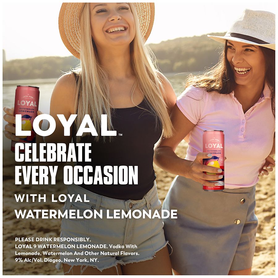 Loyal 9 Watermelon Lemonade Vodka Cocktail | Walgreens