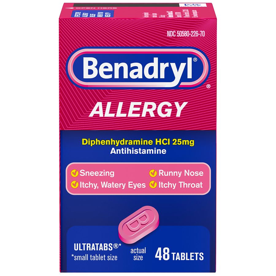 Benadryl Allergy Ultratabs