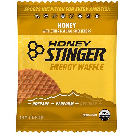 Honey Stinger Energy Waffle Snack Bar Honey