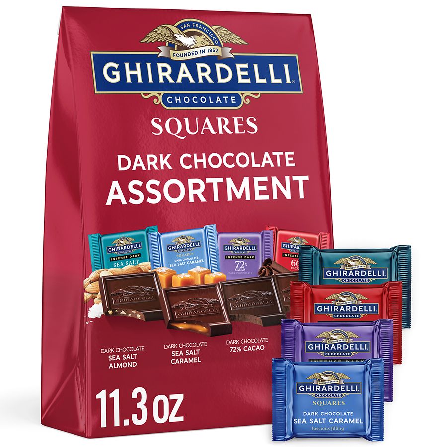 Ghirardelli Dark Chocolate Squares Assortment