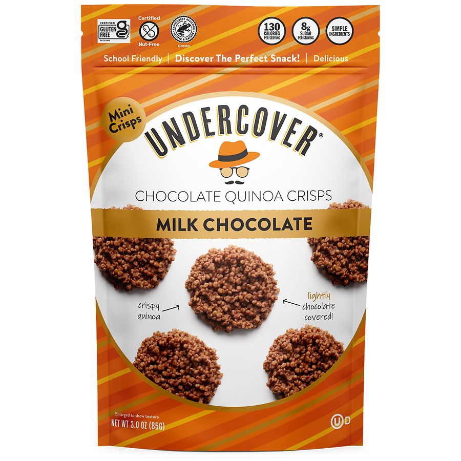 Undercover Milk Chocolate Quinoa Crisps | Walgreens
