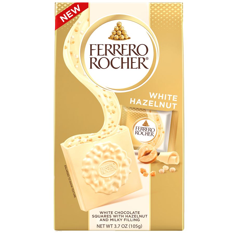 「ホワイト・バッファロー('77米)」 Ferrero Rocher Chocolate Bag White Hazelnut | Walgreens