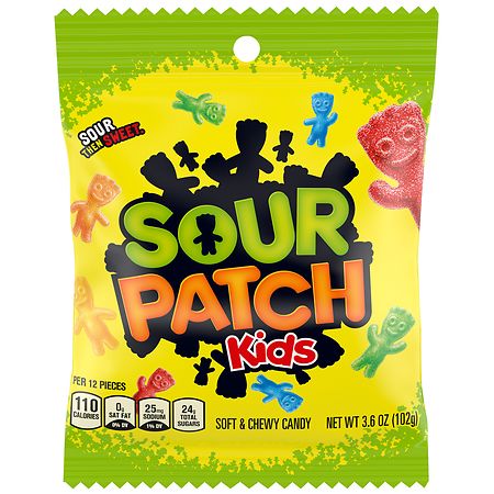 Sour Patch Kids Soft & Chewy Candy - 3.6 oz