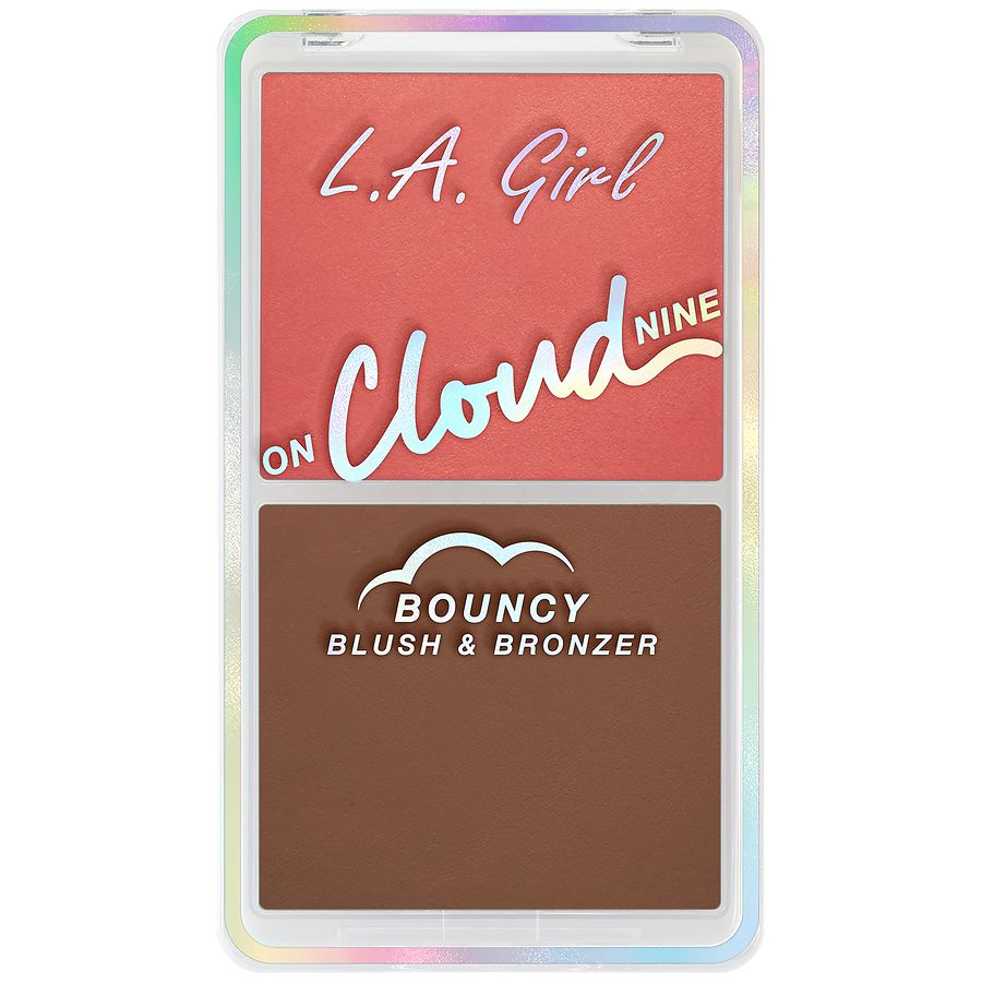 L.A. Girl On Cloud Nine Bouncy Blush & Bronzer Coral Bliss