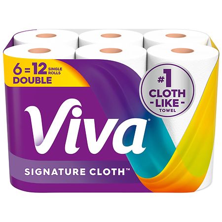 Viva Signature Cloth Paper Towels Unscented