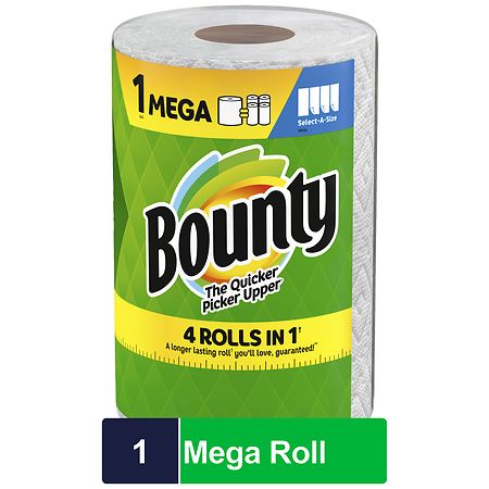 Bounty Select-A-Size Paper Towels, Mega Rolls