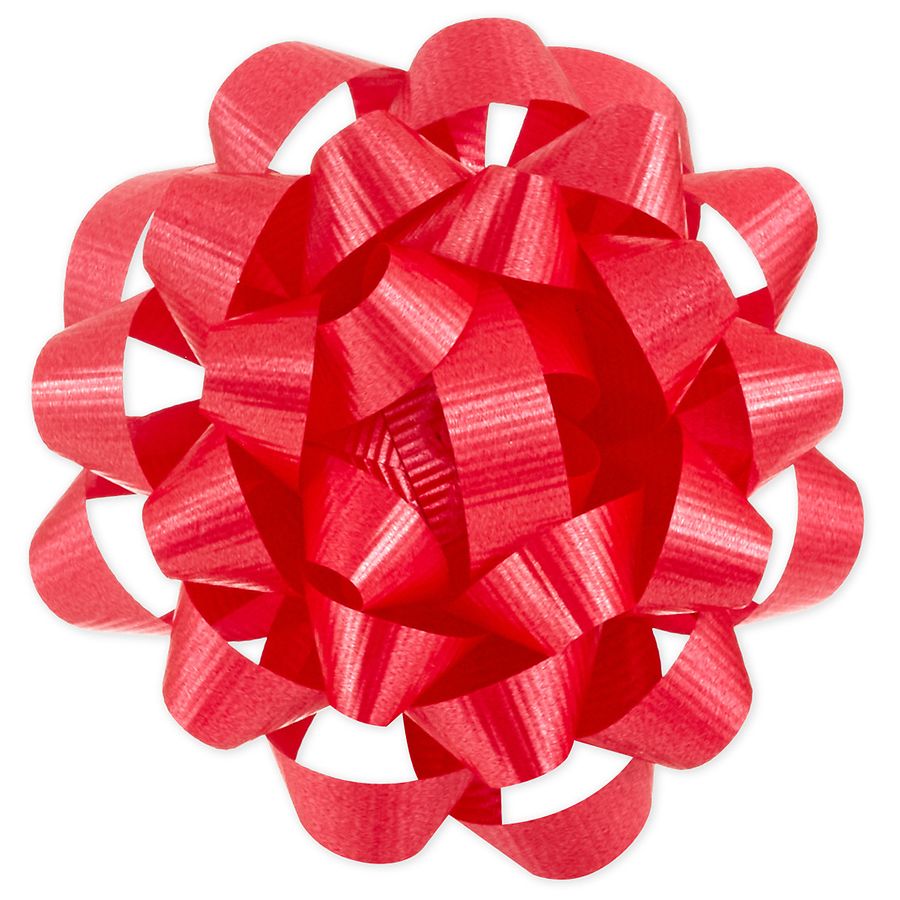 Hallmark Gift Bow Red Crimped
