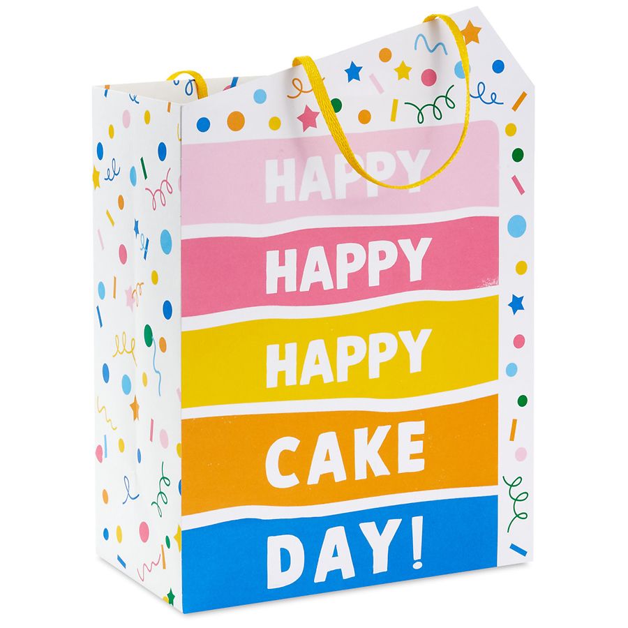 Hallmark Medium Birthday Gift Bag (Happy Cake Day)