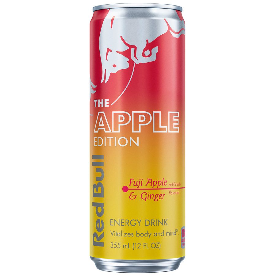 Red Bull Winter Edition Energy Drink Fuji Apple & Ginger | Walgreens