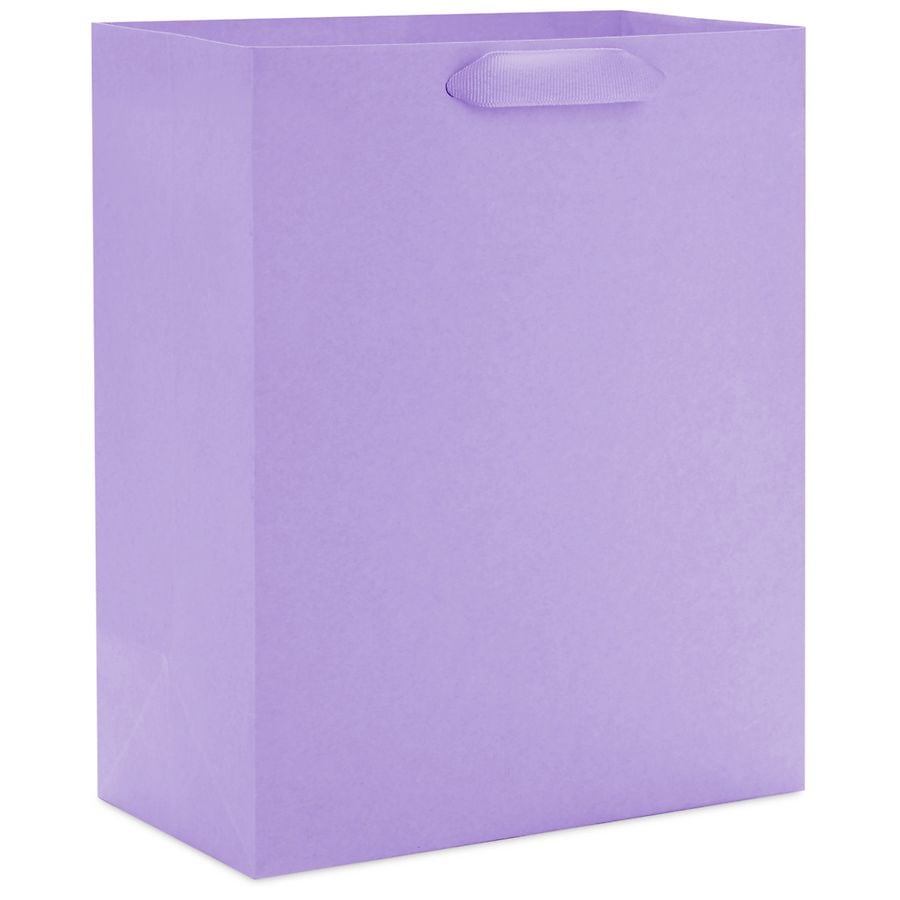 Hallmark Medium Gift Bag (Solid Lavender)