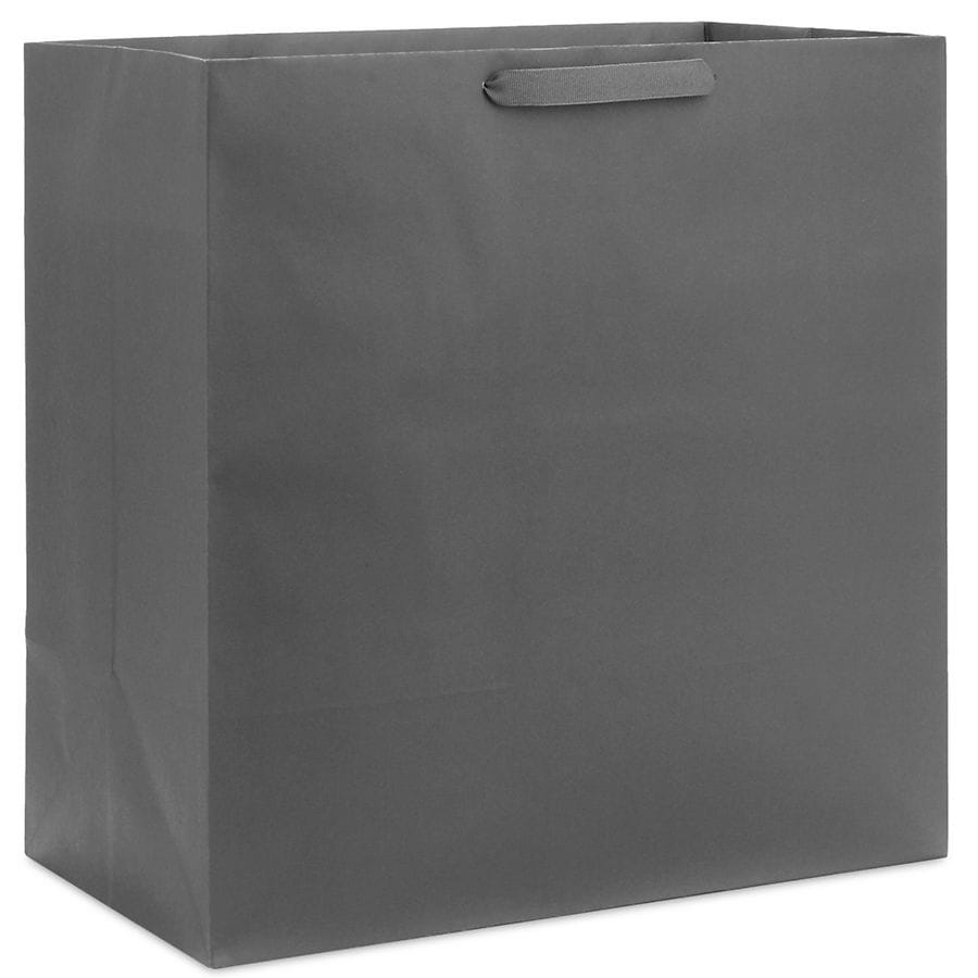 Hallmark Extra-Deep Gift Bag (Gray)