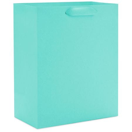 Hallmark Medium Gift Bag (Aqua Blue) - 1.0 ea