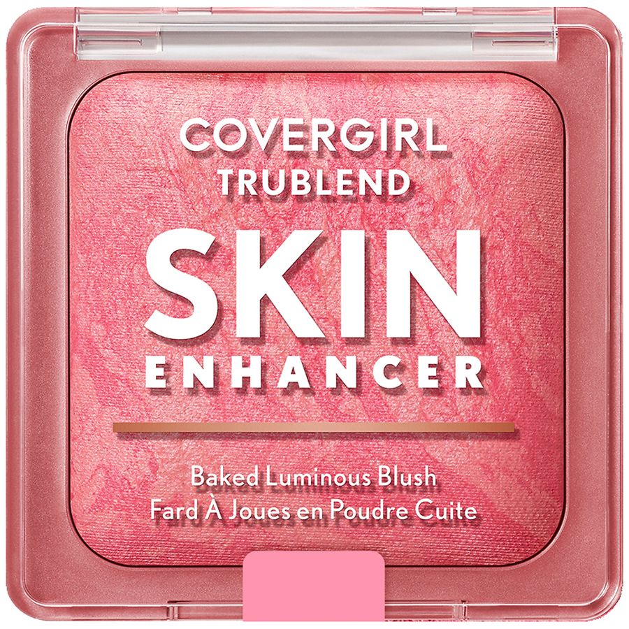 CoverGirl TruBlend Skin Enhancer Baked Luminous Blush, 400 Please Please Pink