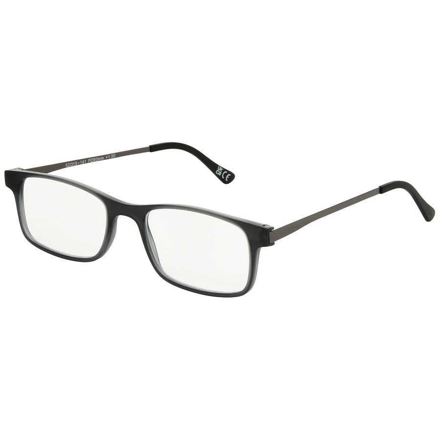 Foster Grant Sharper Image 26 475, Reading Glasses +3.25 Grey
