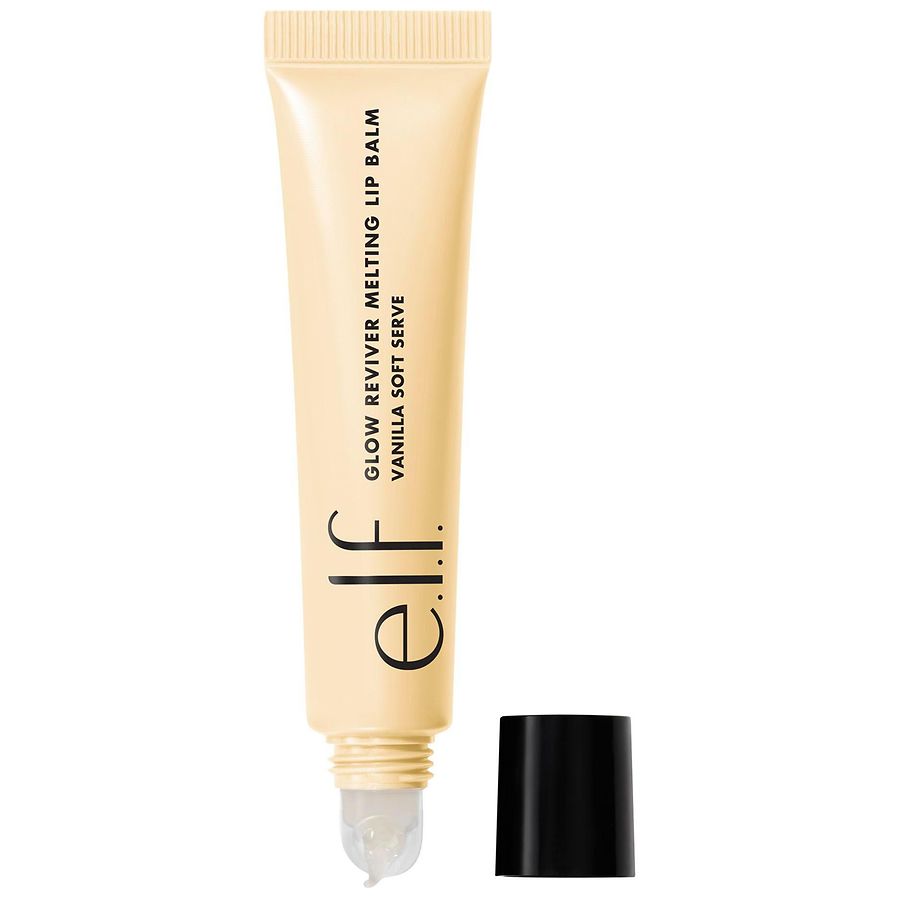 e.l.f. Glow Reviver Melting Lip Balm Vanilla Soft Serve Clear