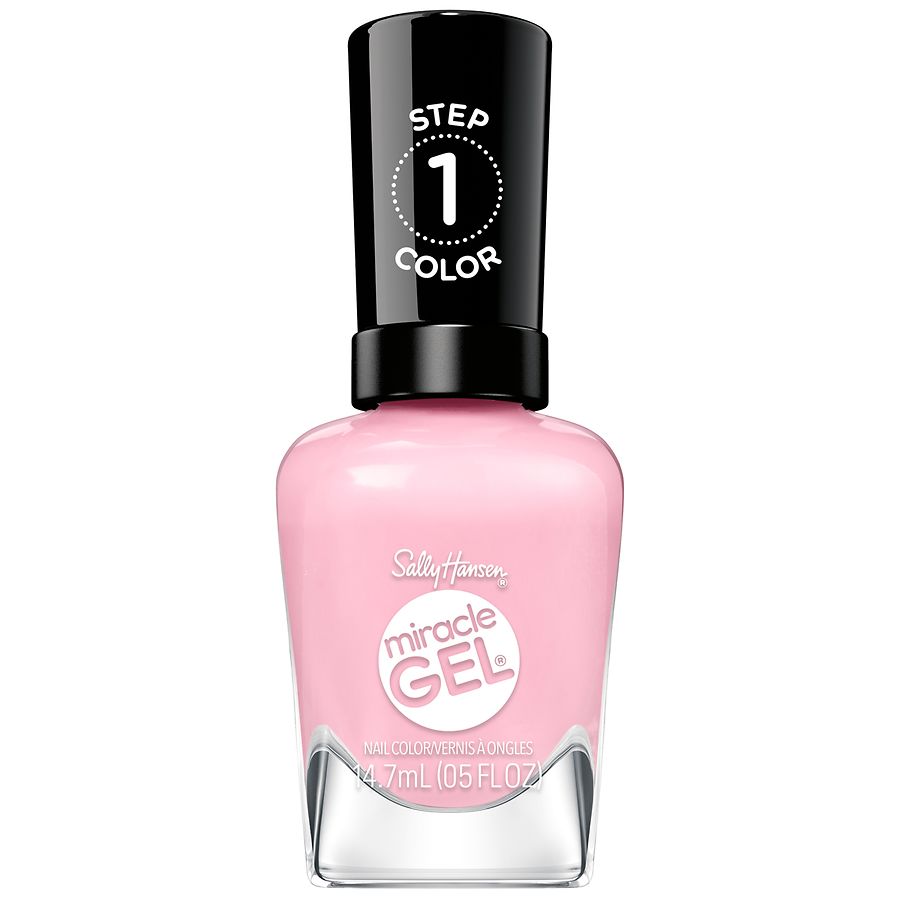 Sally Hansen Miracle Gel Super-Charged Pinks Nail Polish Collection, Blush Crush