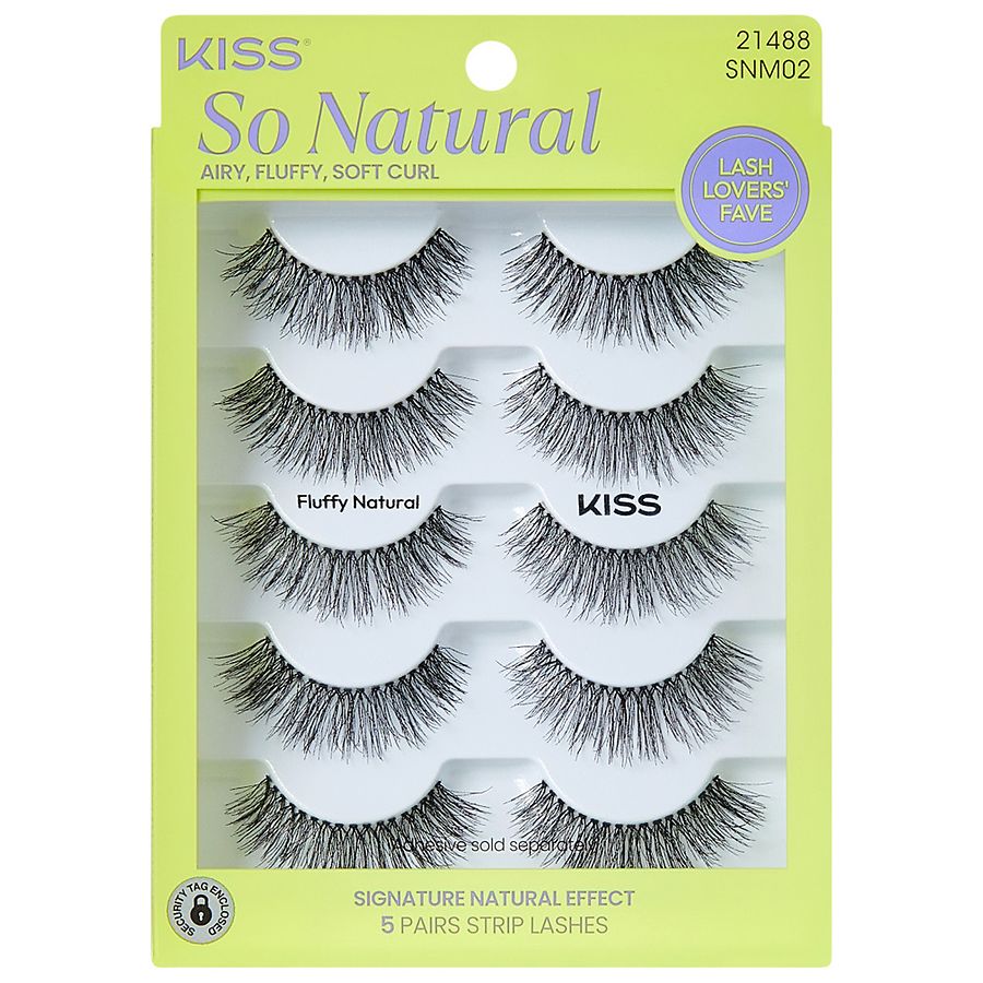 Kiss Fluffy Natural Strip Lashes Fluffy Natural