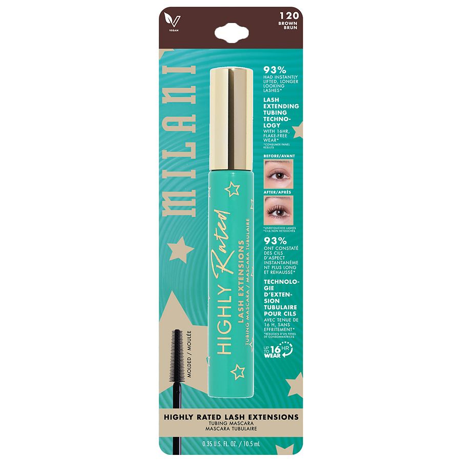 Milani Highly Rated Lash Extensions Mascara Brown | Walgreens