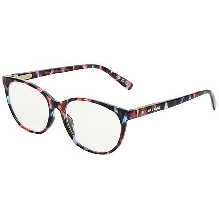 Foster Grant Coloread Reading Glasses +1.75 Rainbow