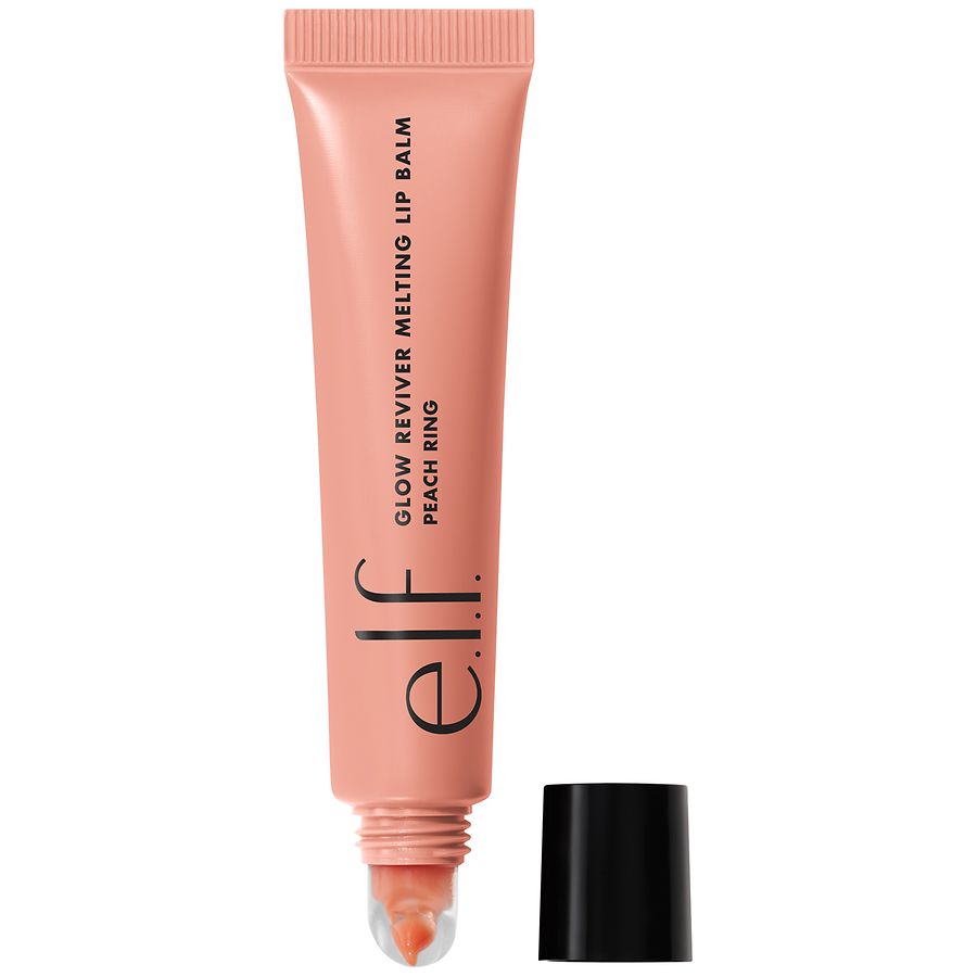 e.l.f. Glow Reviver Melting Lip Balm Peach Ring Beige Peach