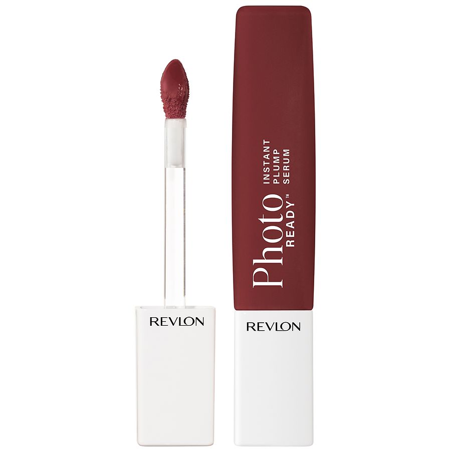 Revlon PhotoReady Instant Plump Serum, Lip Gloss, Hydrating, 008 Spice Show