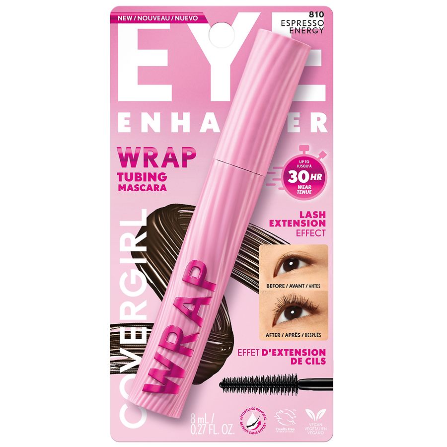 CoverGirl Wrap Tubing Mascara, 810 Espresso Energy