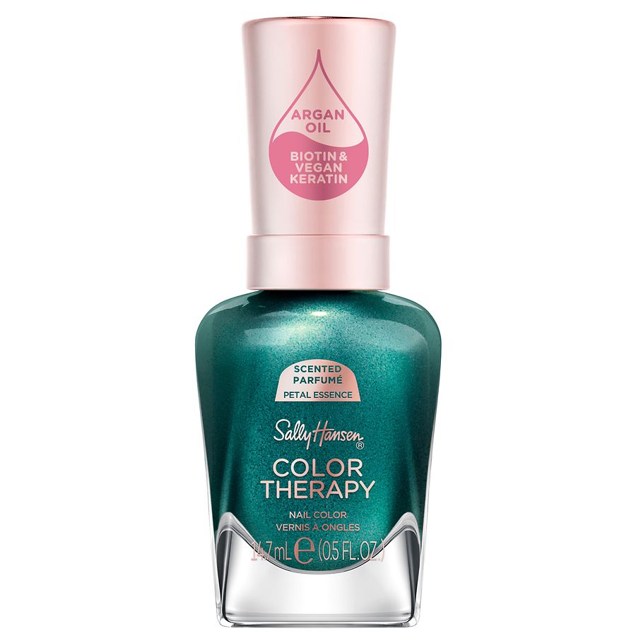 Sally Hansen Color Therapy Scented Collection Nail Polish Petal Essence, Zen Re-Treat