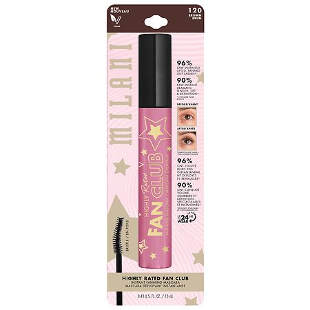 Milani Highly Rated Fan Club Mascara 120 Brown