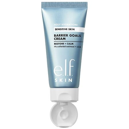 e.l.f. Skin Holy Hydration! Sensitive Skin Barrier Goals Cream, Restore + Calm