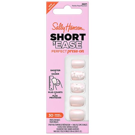 Sally Hansen Short'Ease Perfect Press-On Nails - 1.0 set