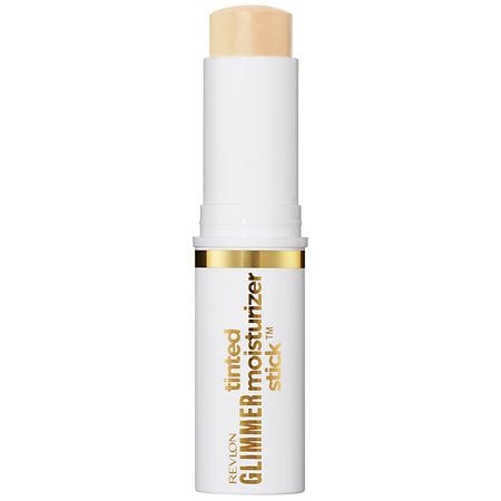 Revlon Glimmer Tinted Facial Moisturizer Stick, Light Coverage Foundation 100