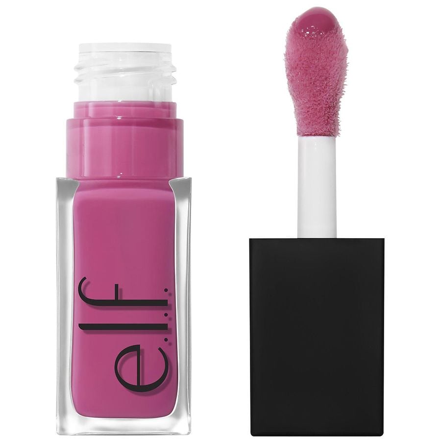 e.l.f. Glow Reviver Plumping Lip Oil Minty Ultra-Violet | Walgreens