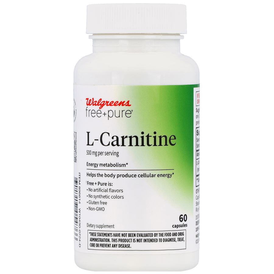 metagenics l carnitine Acetyl-L-Carnitine Supplement (ALCAR) | 500 mg main image 1