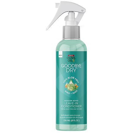 ORS Olive Oil Goodbye Dry Moisture Boost Leave-In Conditioner Spray Aloe, Mango & Papaya