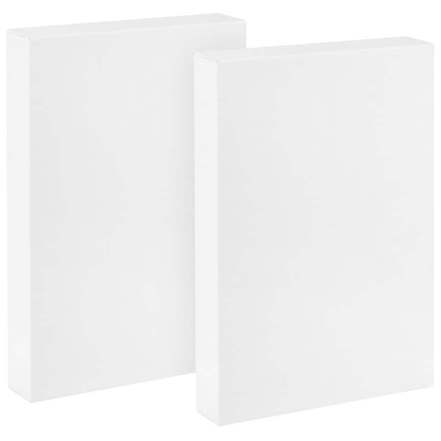 Hallmark 2-Pack Medium Gift Box Bundle White