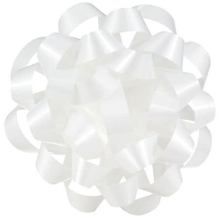 Hallmark Gift Bow Glossy White