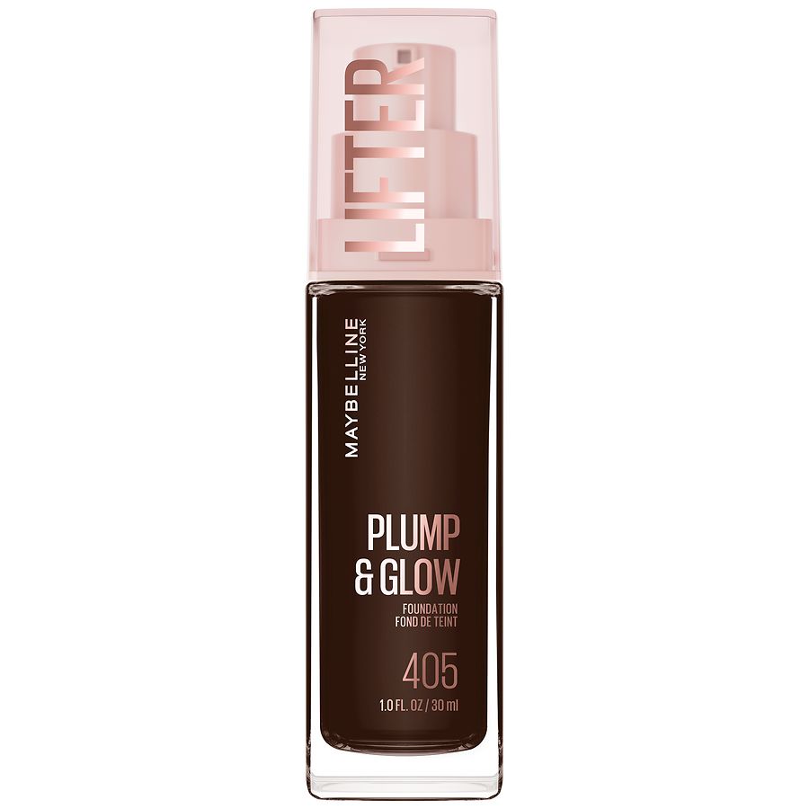 Maybelline Plump & Glow Foundation with Hyaluronic Acid, Shade 405