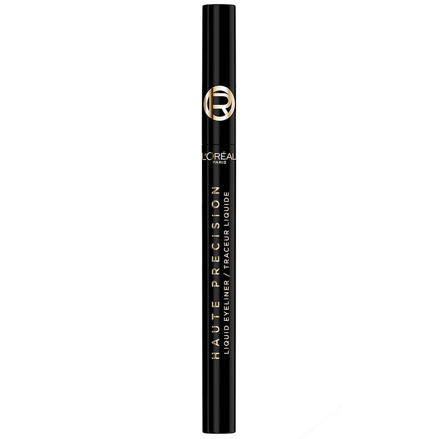 L'Oreal Paris Haute Precision Liquid Eyeliner, Fade-Proof and Waterproof, 28 Hour Black Silk