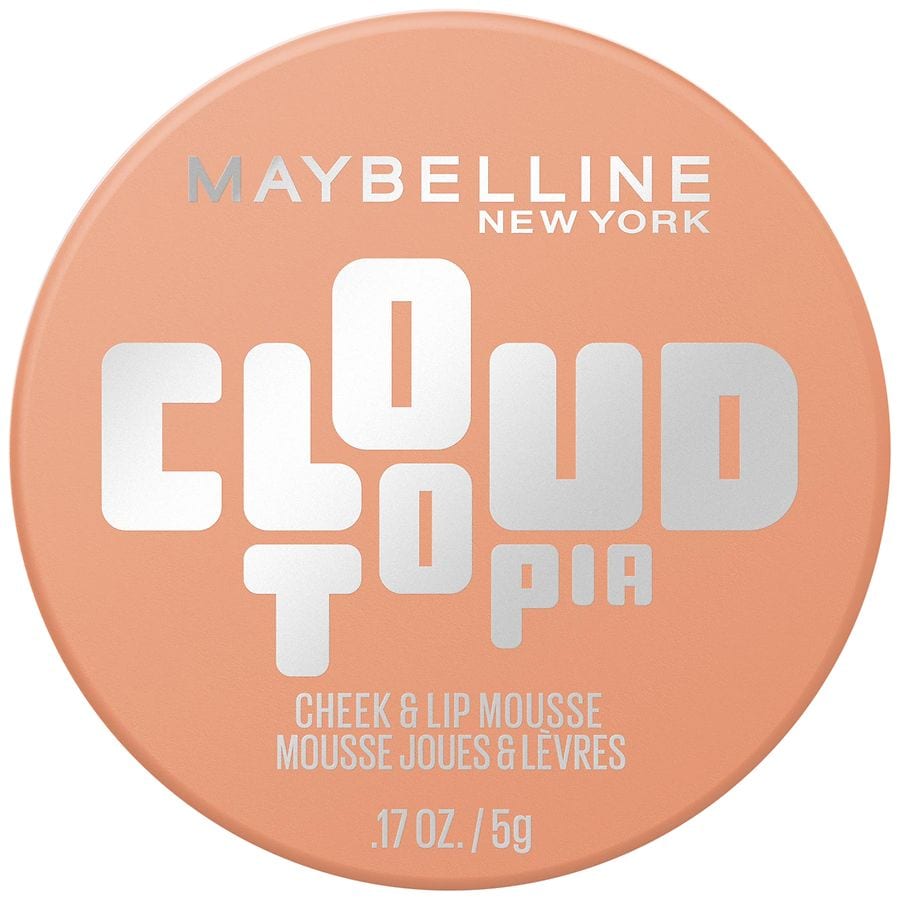 Maybelline New York Cloudtopia Cheek & Lip Mousse, Up To 14 Hour