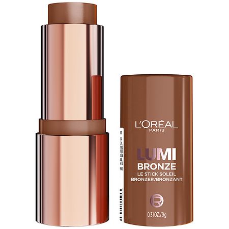 L'Oreal Paris Bronze Le Stick Soleil, Cream-To-Powder Bronze Stick 130 Sunset Dore