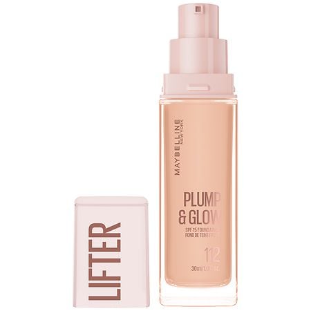 Maybelline New York Plump & Glow Foundation with Hyaluronic Acid 112 Neutral