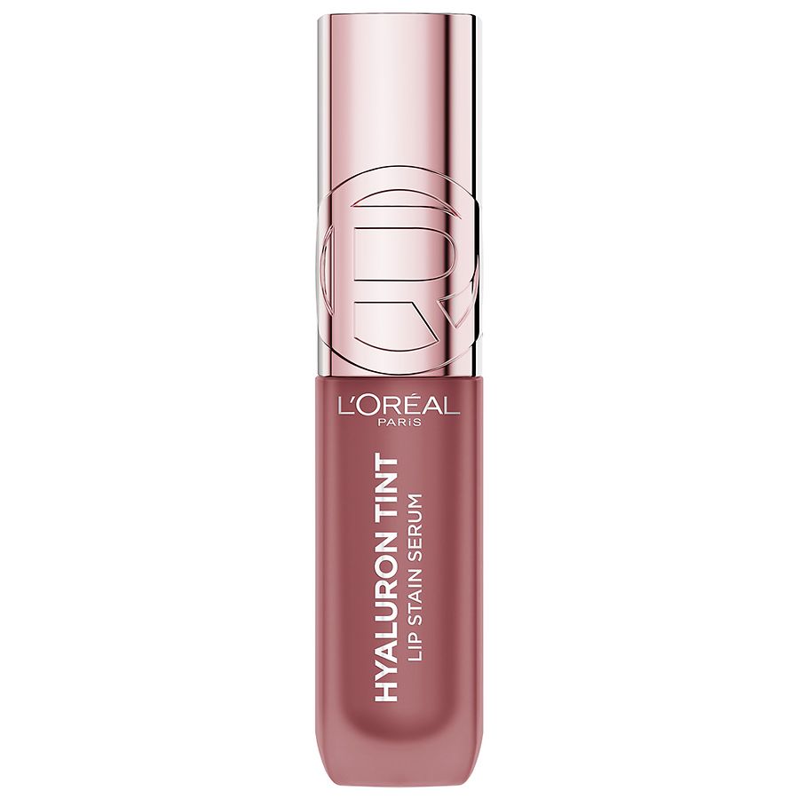 L'Oreal Paris Hyaluron Tint Lip Stain Serum Long Lasting Infused With Hyaluronic Acid, 635 Worth it Medium