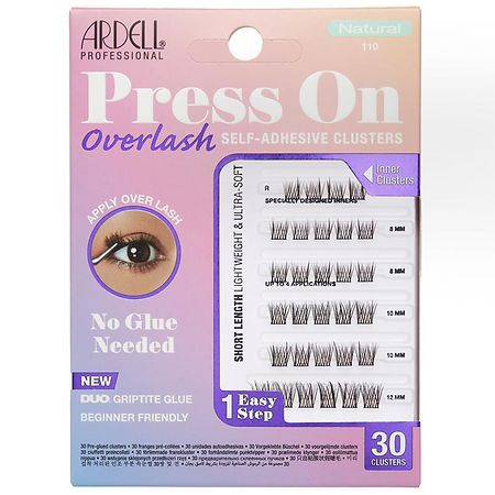 Ardell Press On Overlash Natural 110 Clear Band