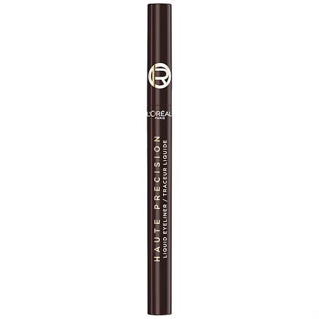 L'Oreal Paris Haute Precision Liquid Eyeliner, Fade-Proof and Waterproof, 28 Hour Brown Leather