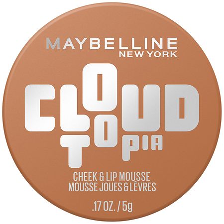 Maybelline New York Cloudtopia Cheek & Lip Mousse, Up To 14Hr Color Toasted Sky