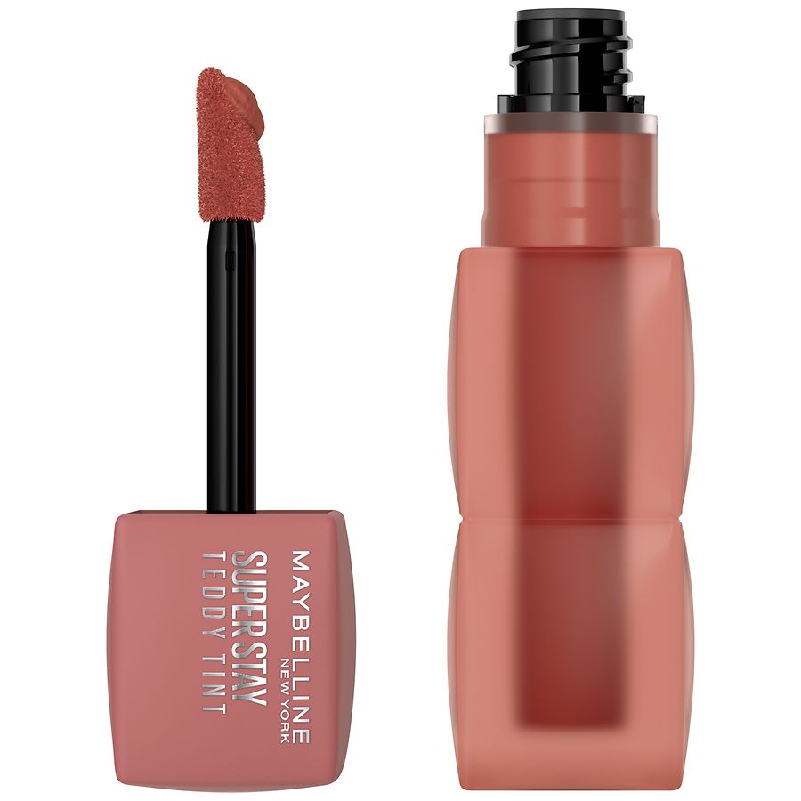 Maybelline SuperStay Teddy Tint Long Lasting Matte Lip Tint, Kitten Heel